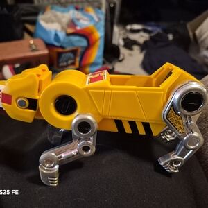 Yellow Robotic Lion Toy